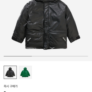 [XL] 슈프림 고어텍스 레더 700 필 다운 파카 블