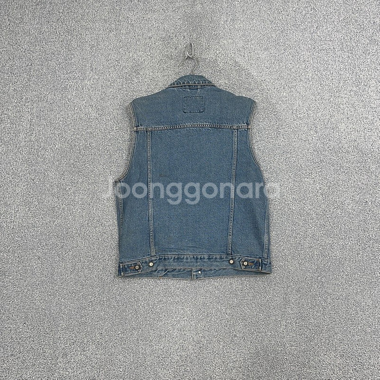쉐인진스 빈티지 데님 베스트 자켓 95--1