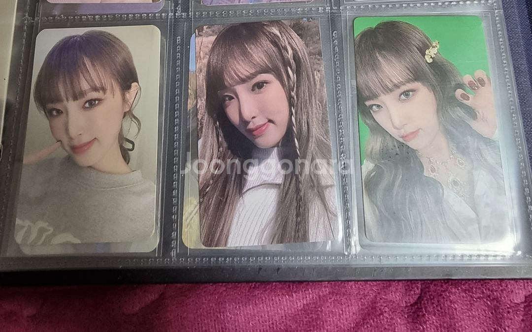 아이즈원 최예나 원릴러 미공개 포카 일괄--0