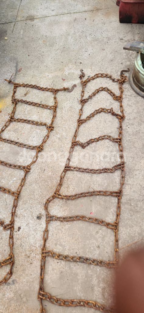 5톤 화물차 트럭 쇠사슬 245타이어 체인--1