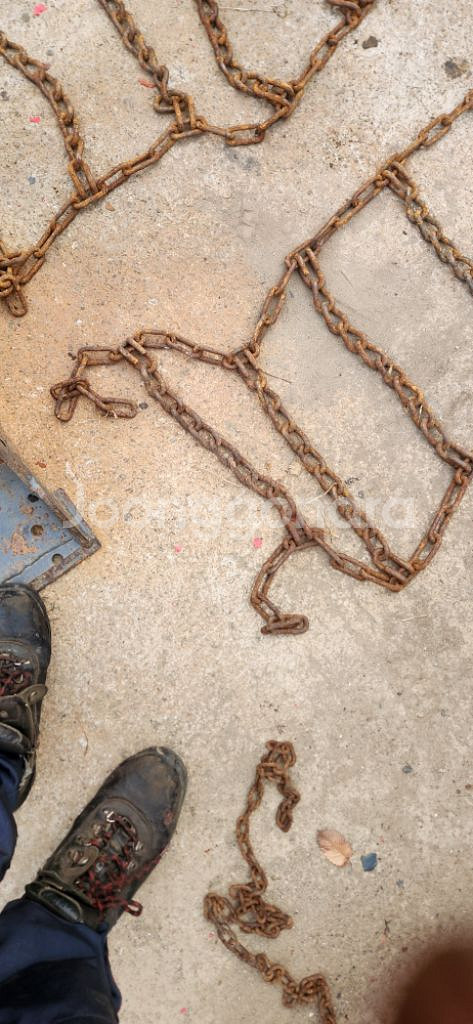 5톤 화물차 트럭 쇠사슬 245타이어 체인--3