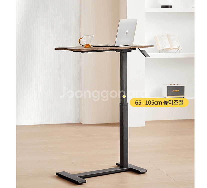이동식 리프트업 침대 쇼파 협탁 태블릿 노트북간이테이블--5