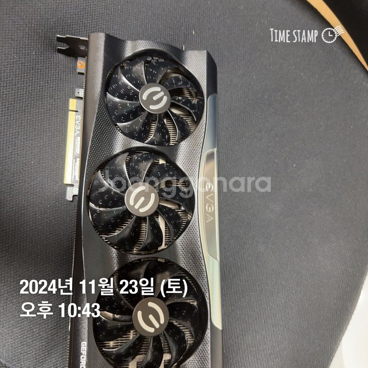 그래픽카드 에브가 3080 ftw3 10g팝니다--2