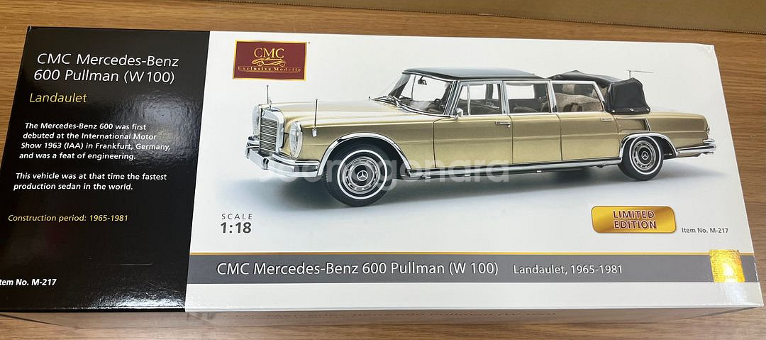 CMC 메르세데스 벤츠 600 풀만 런들렛 골드--1