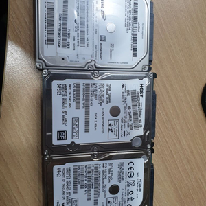 노트북 hdd 3개 일괄