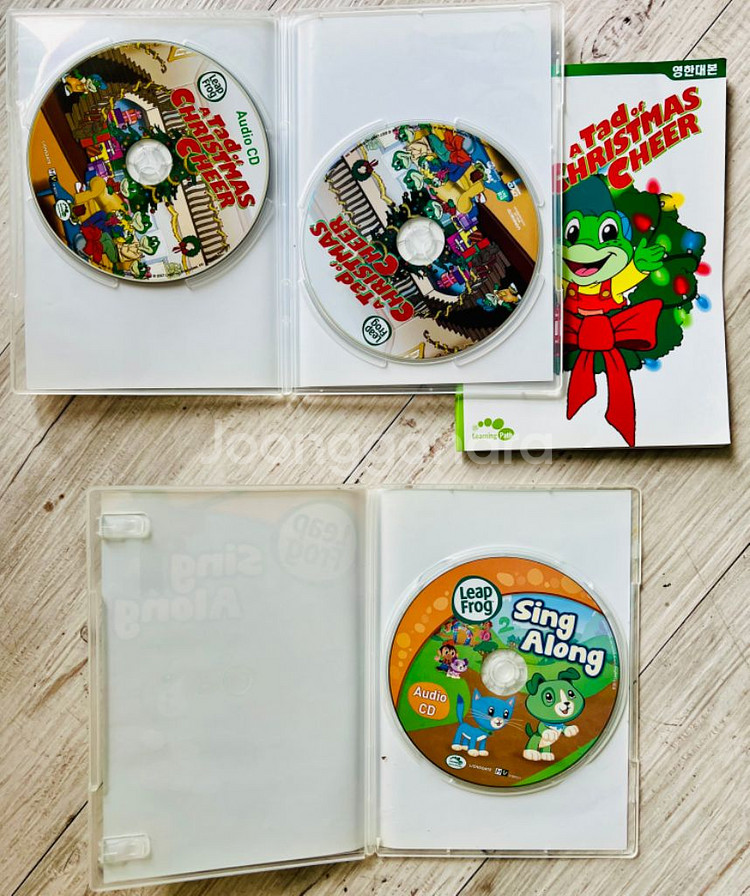 립프로그 Leap Frog 크리스마스 특집 교재 dvd--1