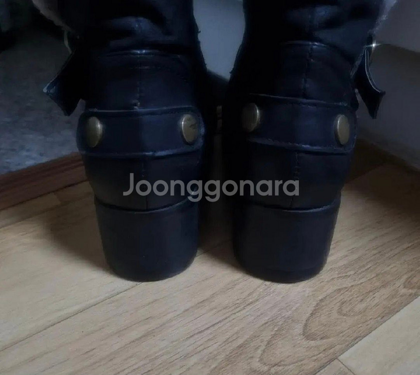 금강 여성 염소가죽 고급부츠 240size 택포--1