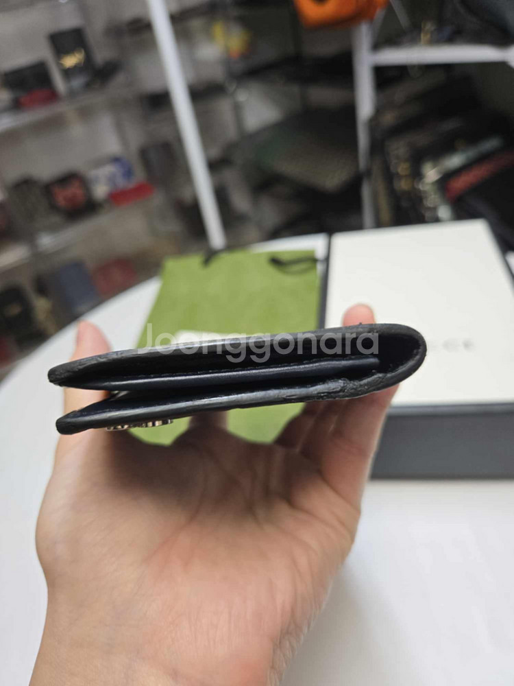 [정품] 구찌 인터로킹 장지갑--2