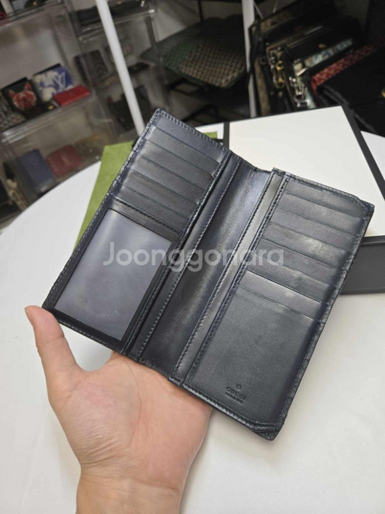 [정품] 구찌 인터로킹 장지갑--4