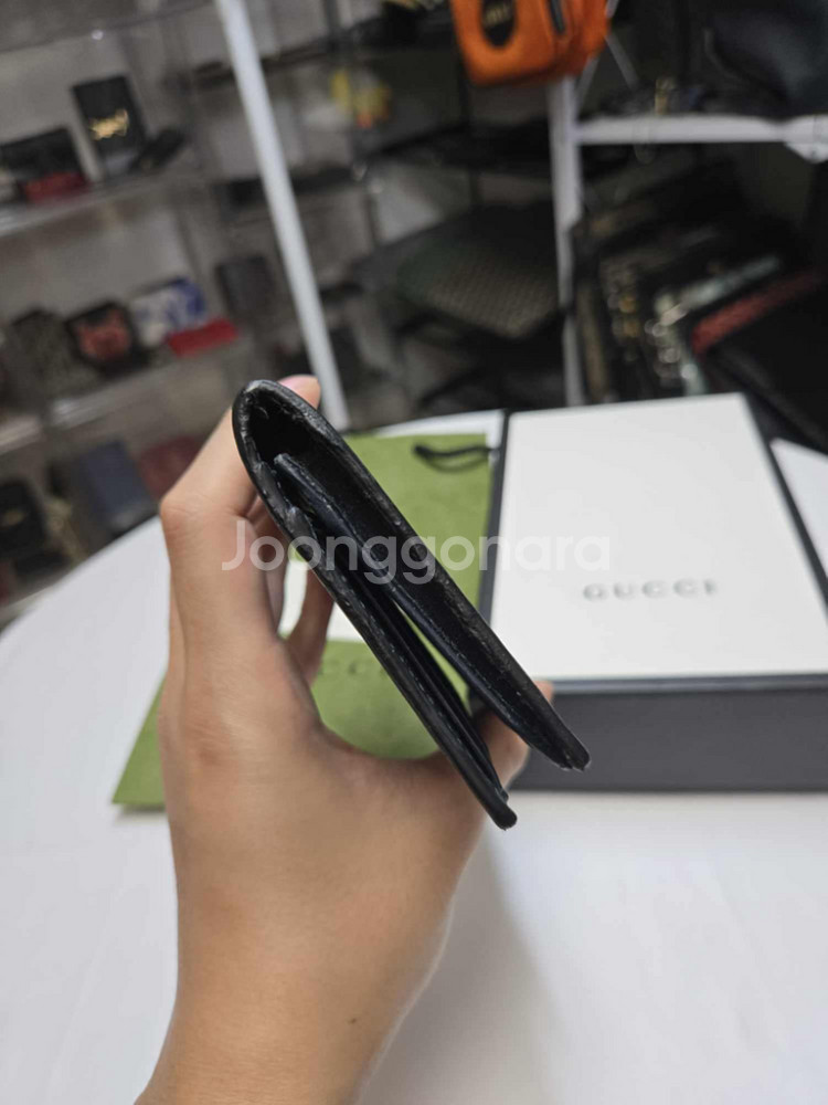 [정품] 구찌 인터로킹 장지갑--3