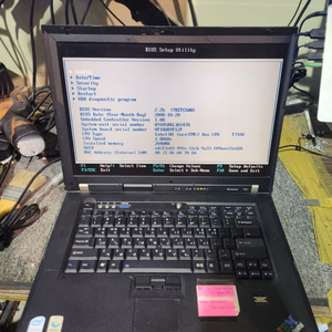 옛날노트북<274>ThinkPad r61 t7100