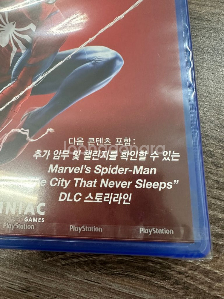 ps4 스파이더맨1 고티판 미개봉 새제품--1
