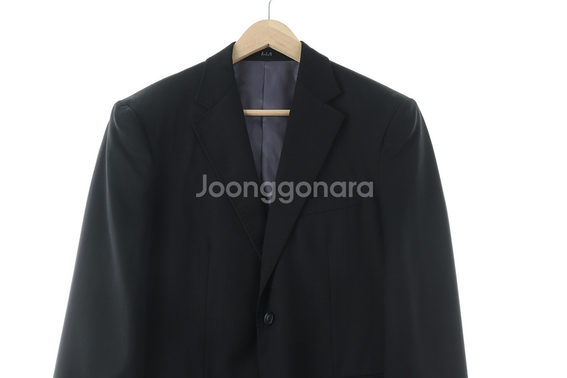(M) 지오송지오 정장 슈트 자켓 블레이저 블랙--1