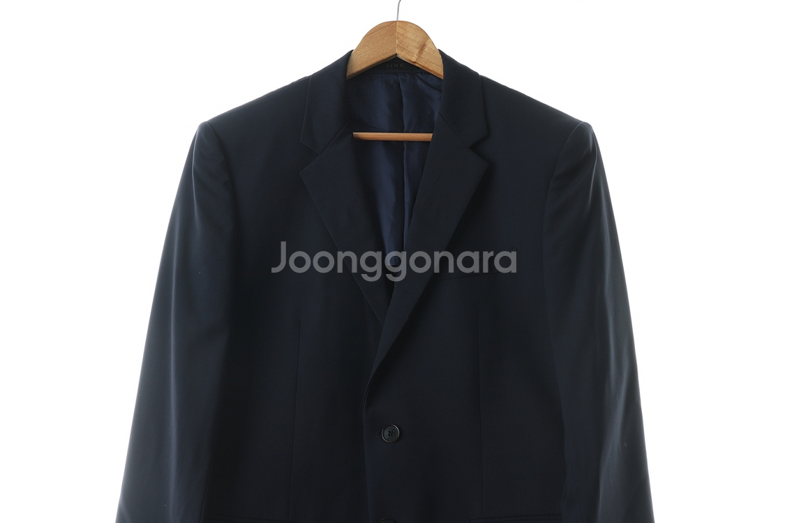 (L) 타임 정장 슈트 자켓 블레이저 네이비 올드스쿨--1