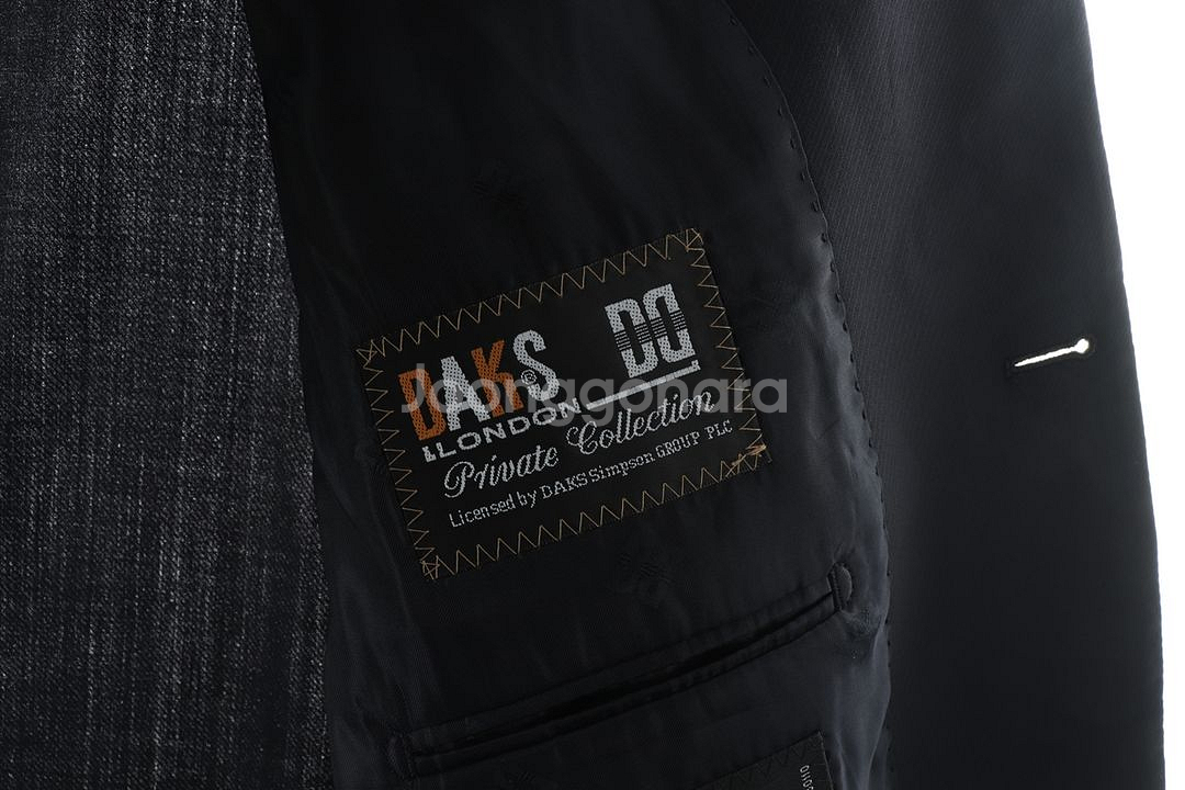 (XL) 닥스 정장 슈트 자켓 블레이저 블랙 올드스쿨--3
