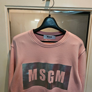 MSGM 레터링 맨투맨 85