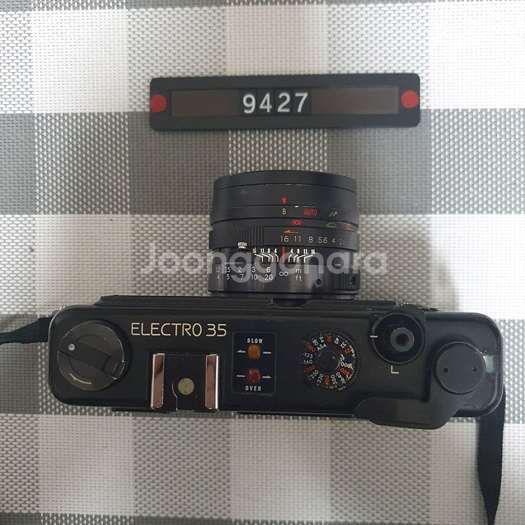 야시카 일렉트로 35 gtn 필름카메라 블랙바디--1