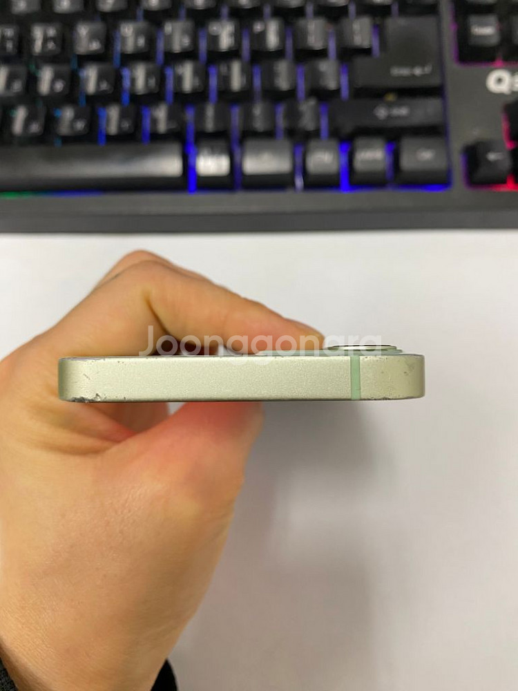 아이폰12미니 민트 액정깔끔 128GB 배터리100%--3