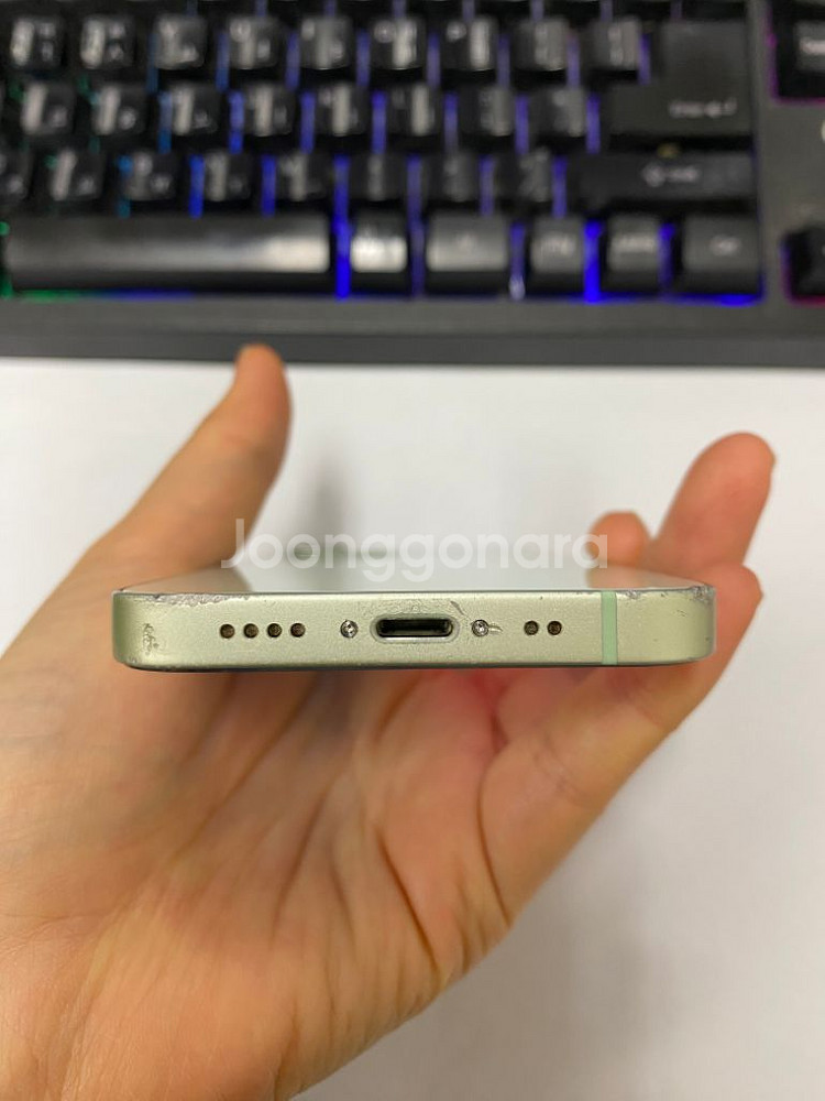 아이폰12미니 민트 액정깔끔 128GB 배터리100%--6