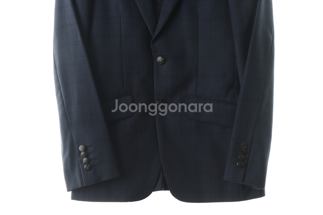 (M) 커스텀멜로우 정장 슈트 자켓 블레이저 네이비--2