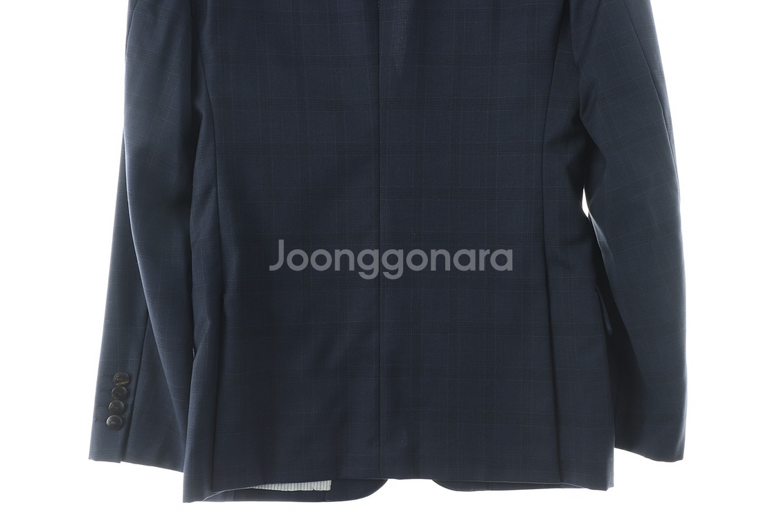 (M) 커스텀멜로우 정장 슈트 자켓 블레이저 네이비--5