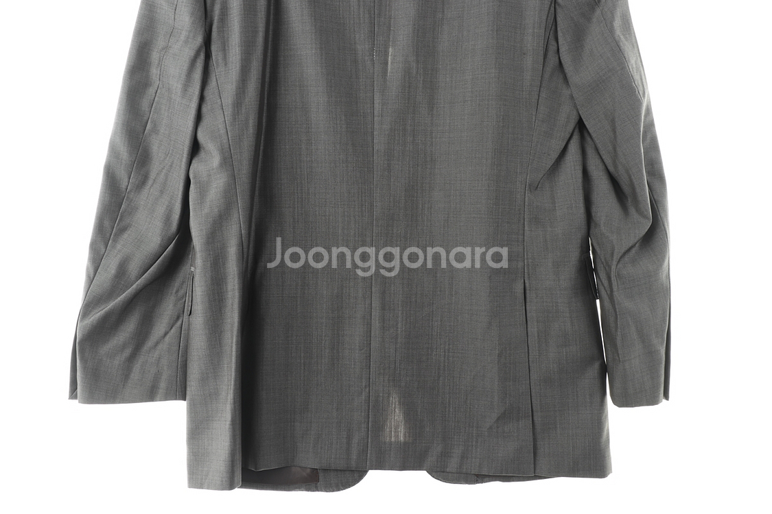(L) 닥스 정장 슈트 자켓 블레이저 연브라운 루즈핏--5