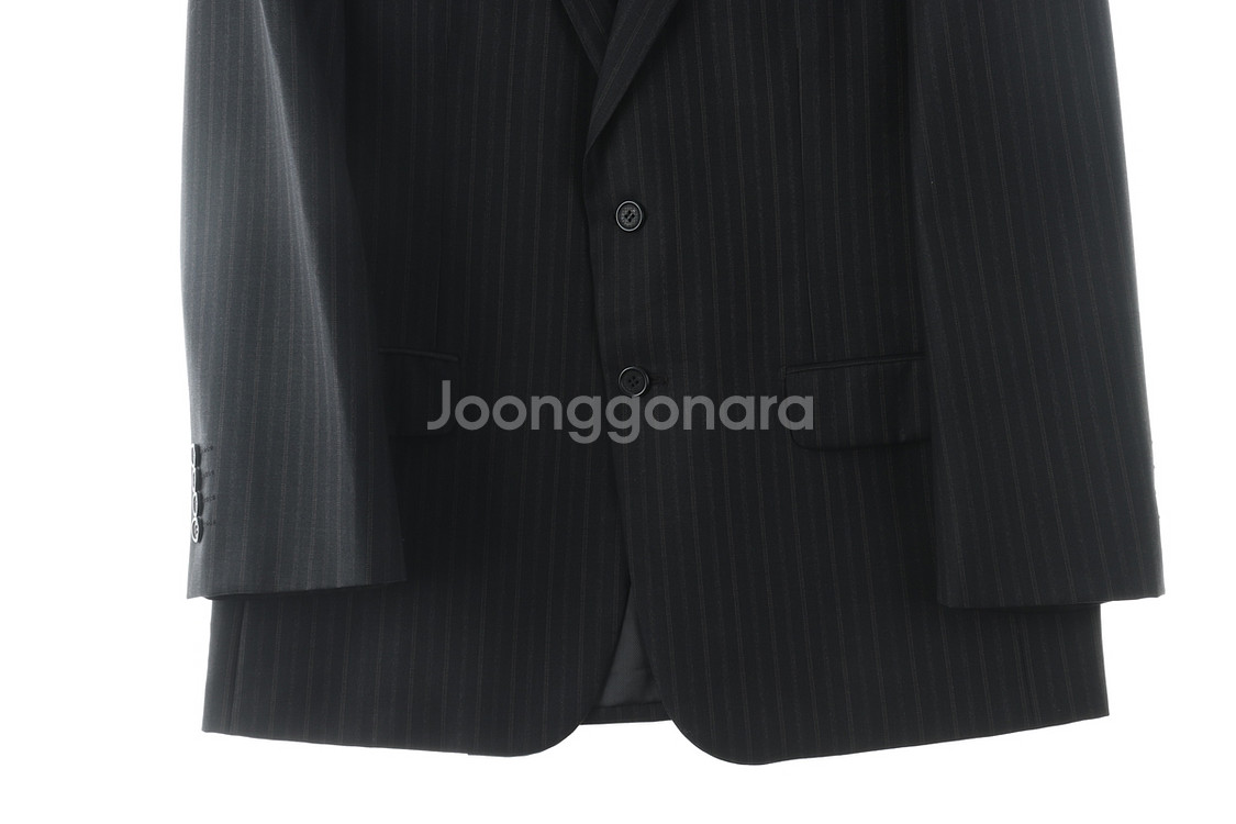 (L) 갤럭시 정장 슈트 자켓 블레이저 블랙 루즈핏--2