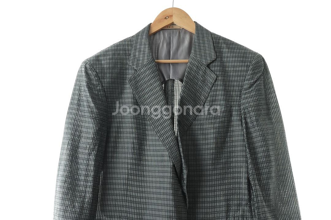 (XL) 닥스 정장 슈트 자켓 블레이저 그레이 체크--1