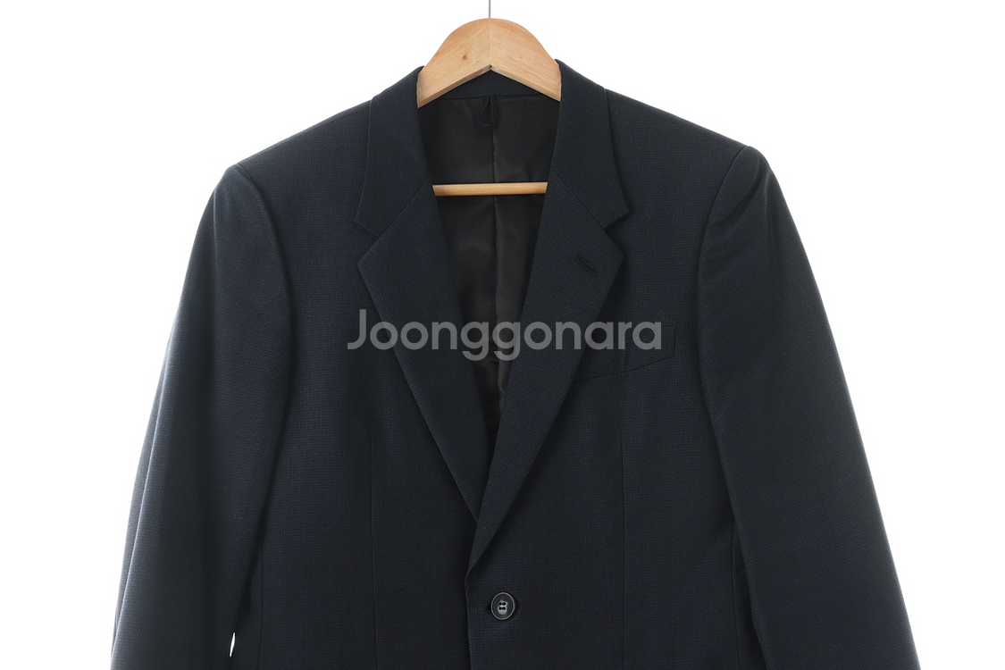 (M) 커스텀멜로우 정장 슈트 자켓 블레이저 네이비--1