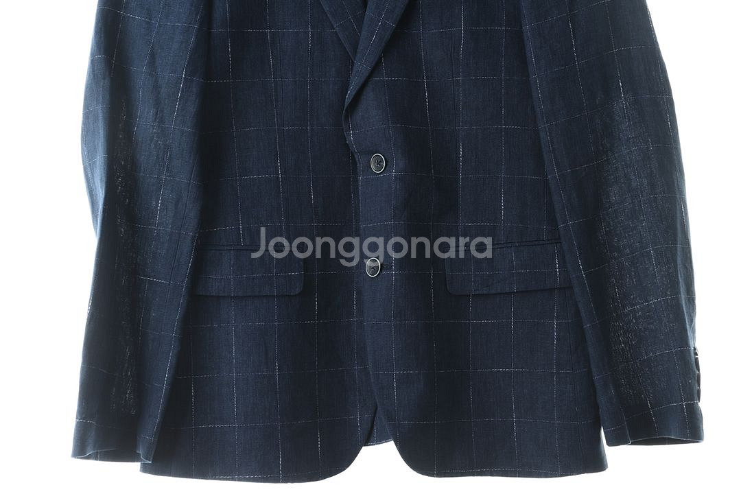 (M) 브랜드빈티지 정장 슈트 자켓 블레이저 블루--2