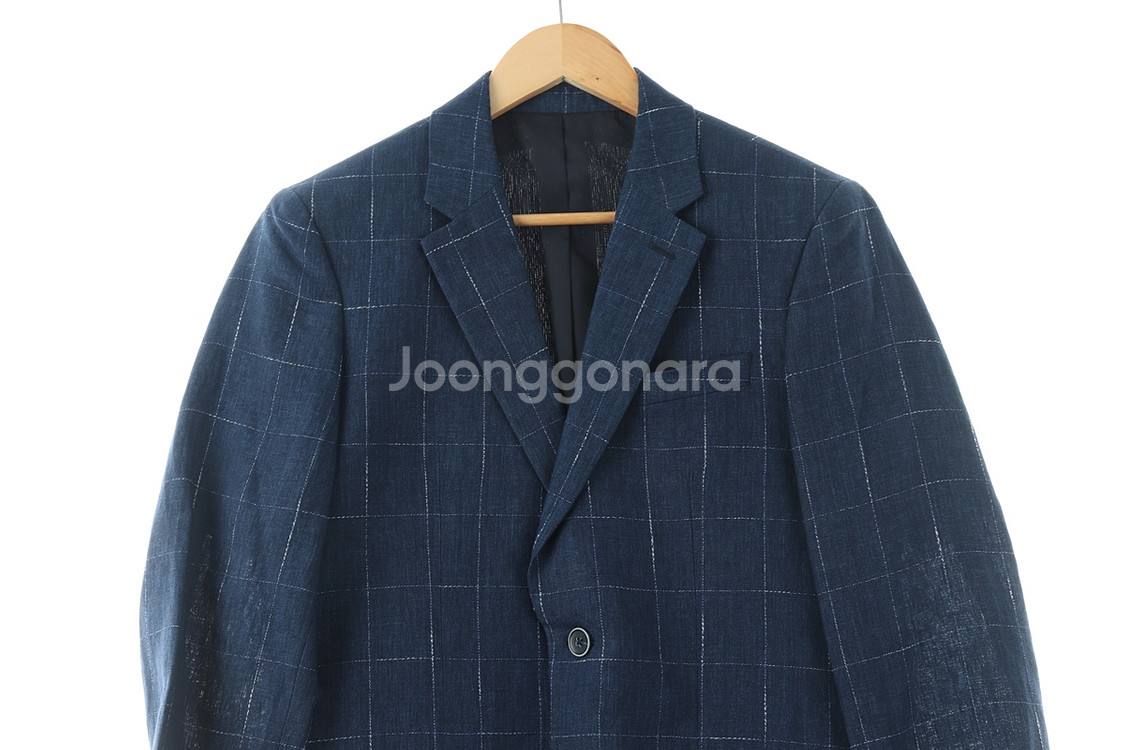 (M) 브랜드빈티지 정장 슈트 자켓 블레이저 블루--1