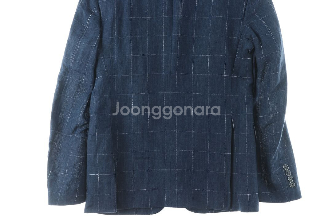 (M) 브랜드빈티지 정장 슈트 자켓 블레이저 블루--5