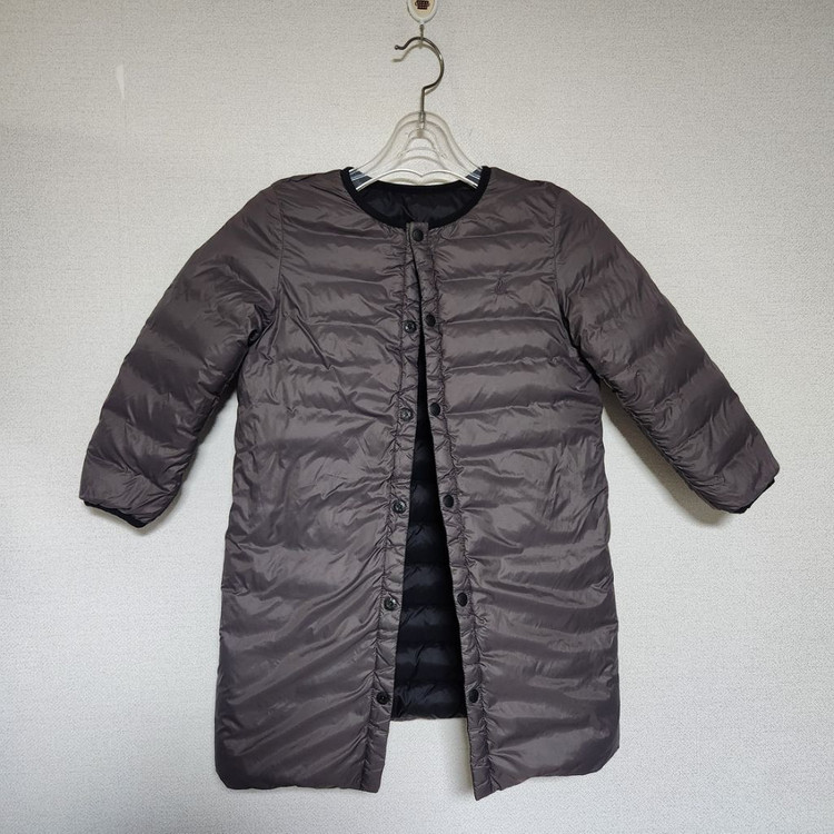 빈폴 키즈 구스 양면 경량 롱패딩 120--4