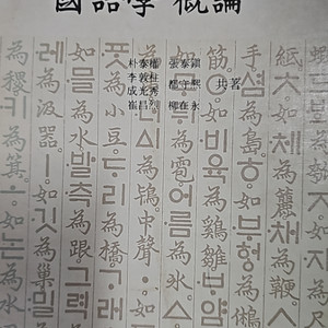 국어학개론