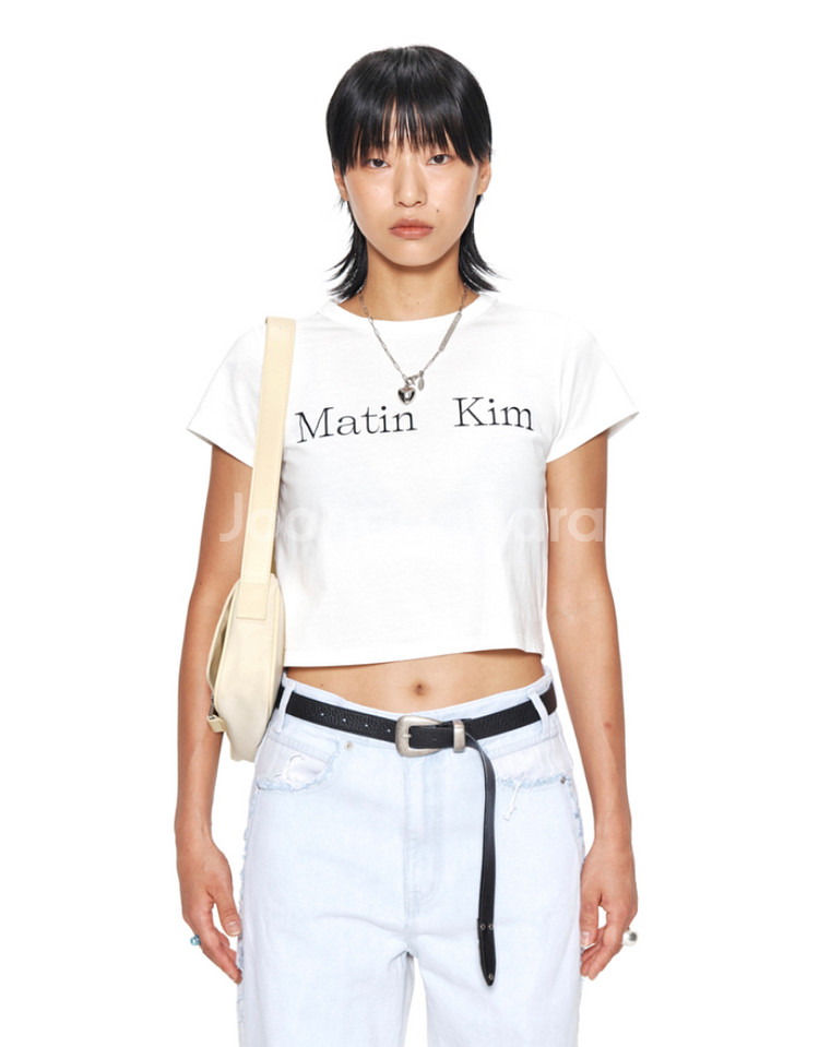 Matin Kim 반팔 티셔츠 S--1