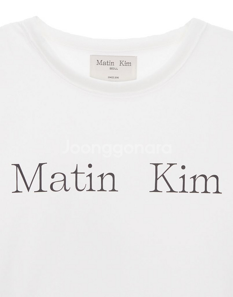 Matin Kim 반팔 티셔츠 S--3