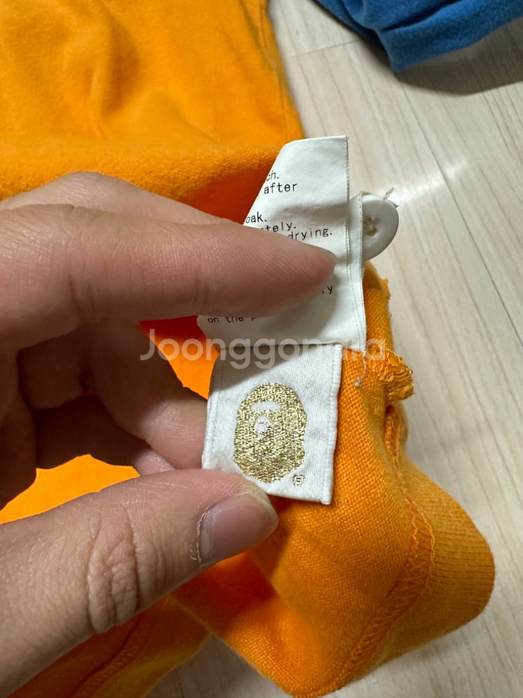 00s A BATHING APE 베이프 럭비 카라티셔츠--3