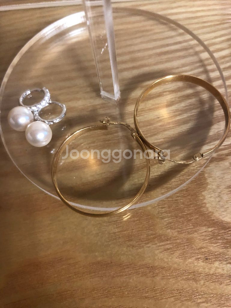 (새제품)14k자수정귀걸이외--4