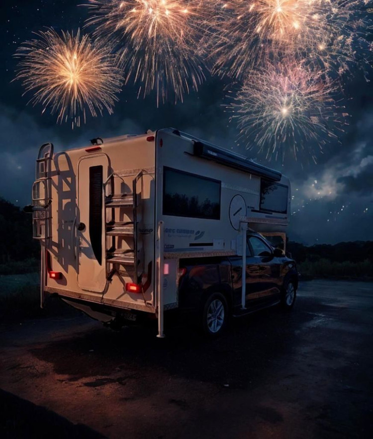 픽업트럭캠퍼. 특별한 가격5대한정 이미지