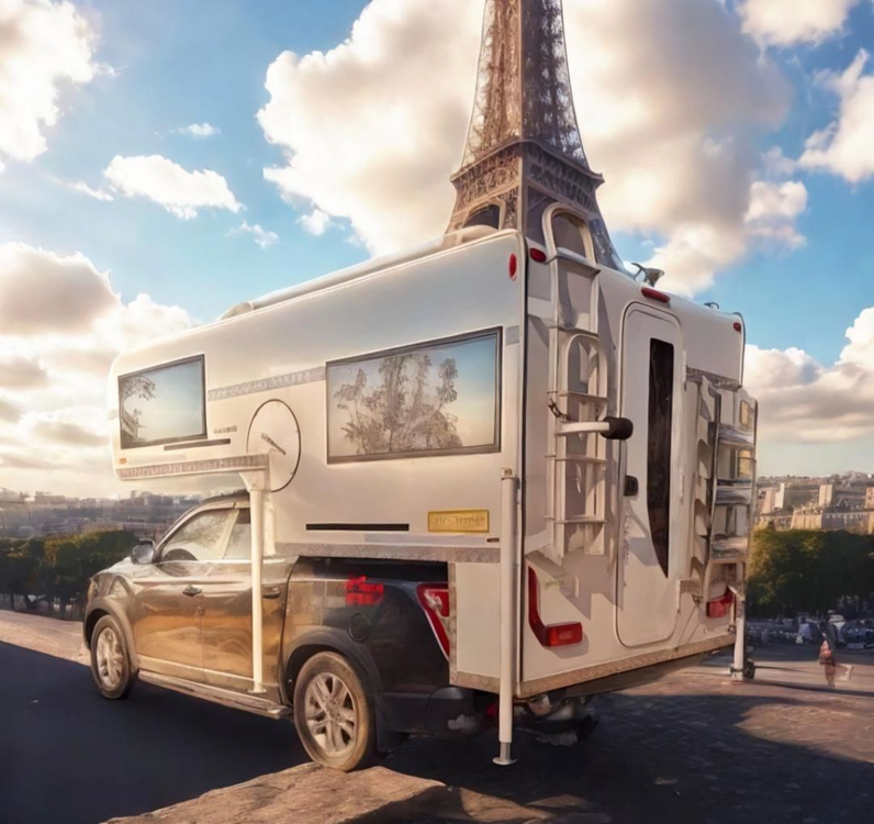 픽업트럭캠퍼. 특별한 가격5대한정 이미지