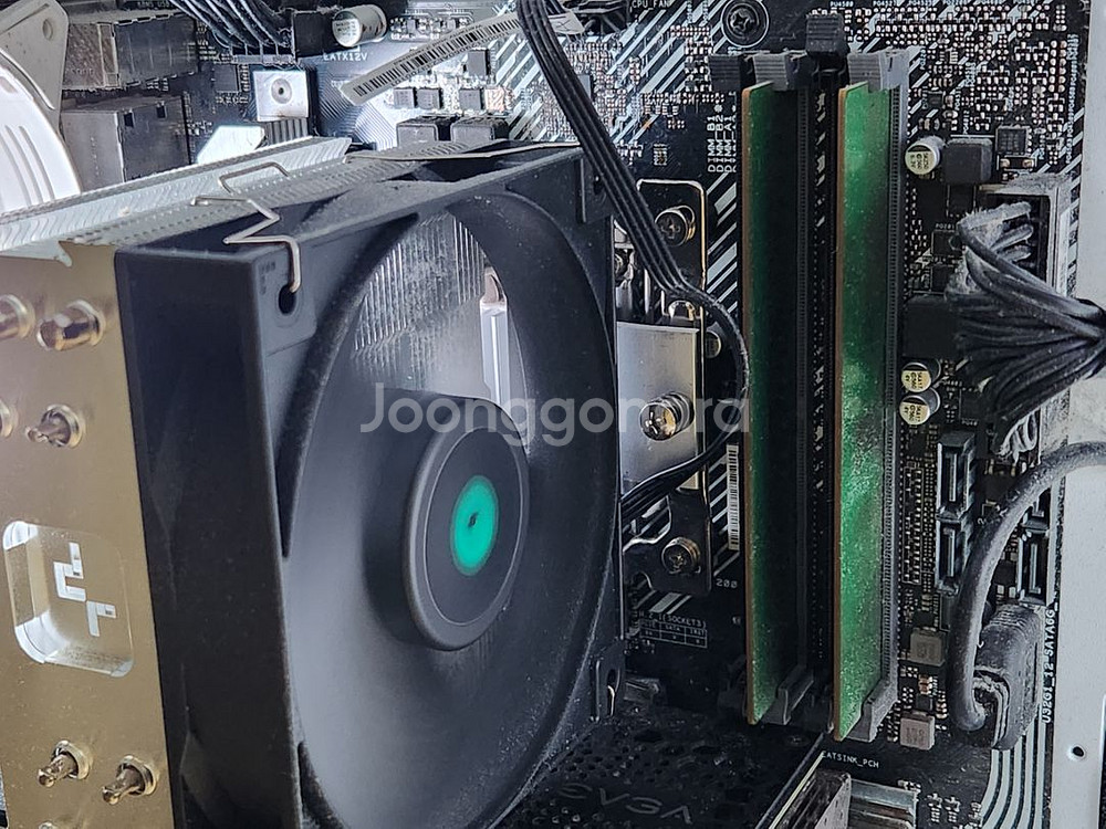 i5 10400, b460m, 램16기가, 쿨러 세트--1