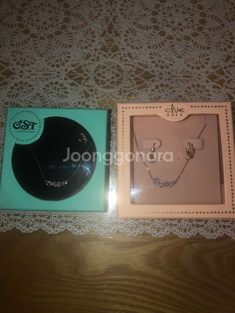 (새제품)925실버 클루 ost주얼리세트--2