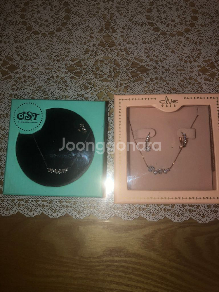 (새제품)925실버 클루 ost주얼리세트--1