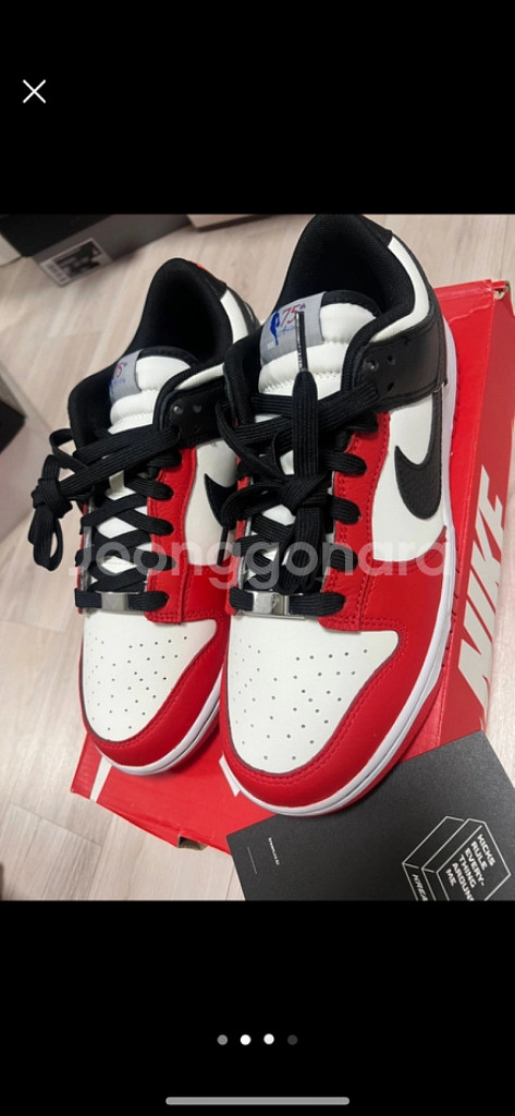 나이키 x NBA 덩크 로우 레트로 EMB 블랙--1