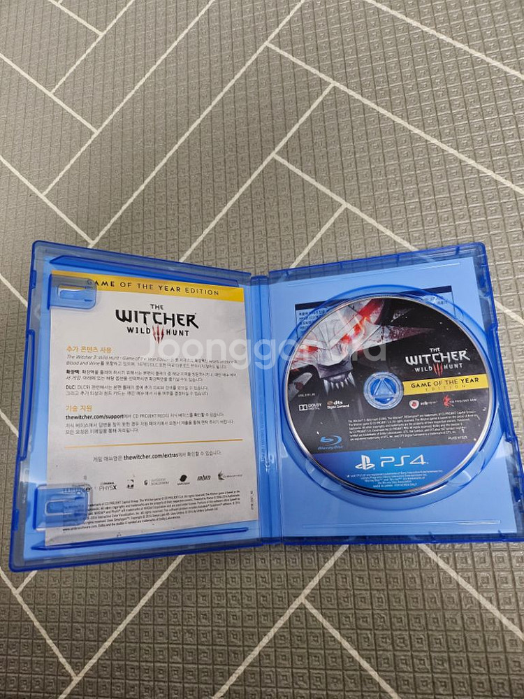 PS4 PS5 위쳐 3 고티에디션 팝니다.--1