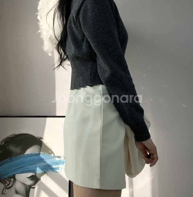 울짱짱한 숏 가디건 44~55size--1