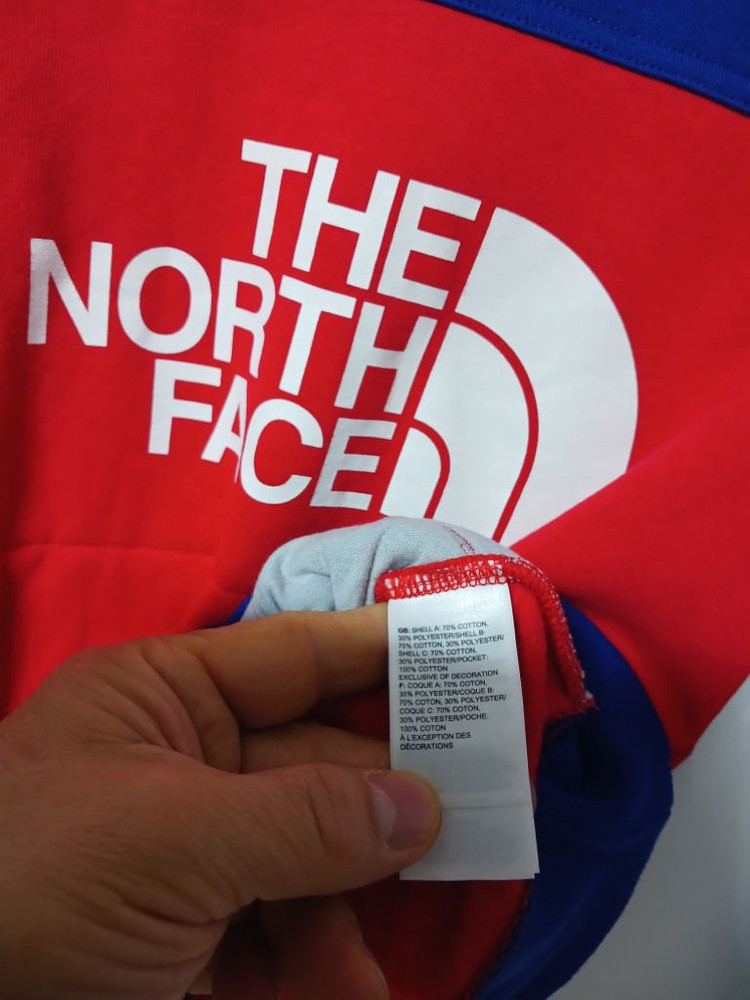 남여주니어 노스페이스 기모 후드티(새상품.7-8) 이미지