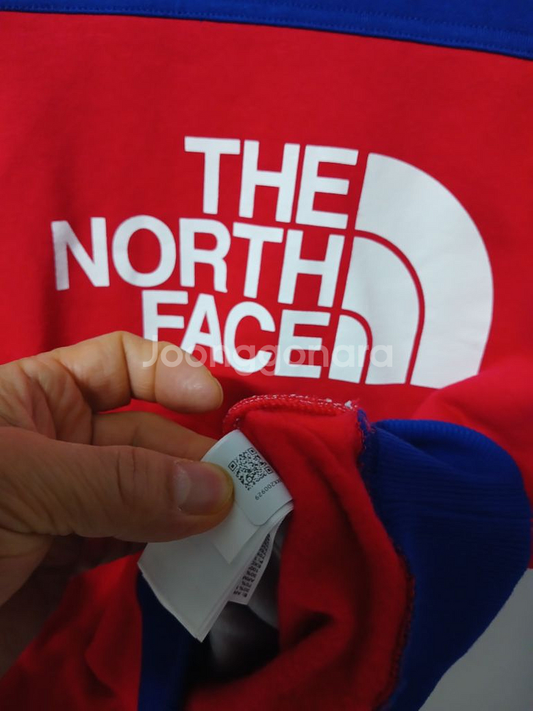 남여주니어 노스페이스 기모 후드티(새상품.7-8)--5