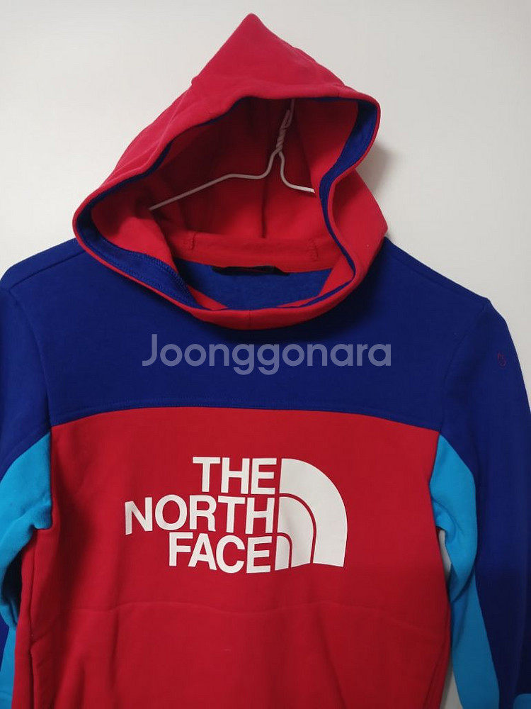 남여주니어 노스페이스 기모 후드티(새상품.7-8)--1