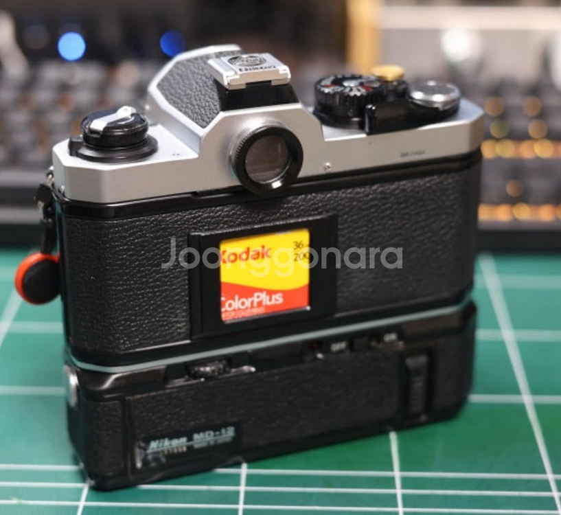 니콘 fm2 50mm 1.4 수동 필름 카메라+md12--4